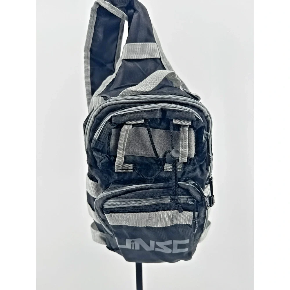 Halo UNSC Sling Bag Loot Crate 2016 Gray Utility Satchel EDC Crossbody 11x7